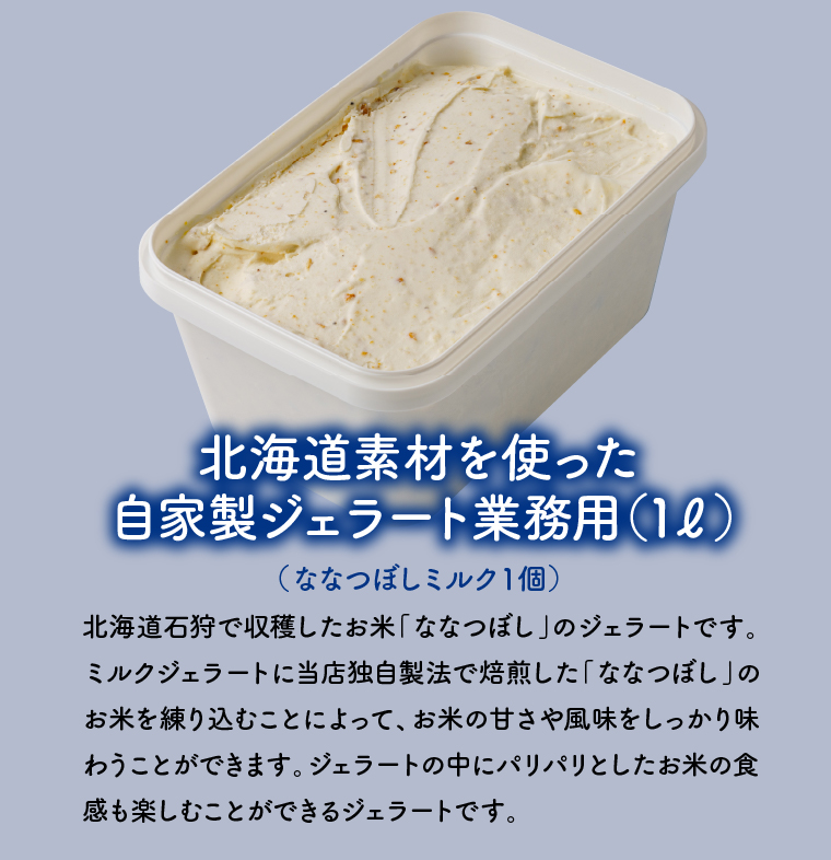 410006 LicoLicoの北海道素材を使った自家製ジェラート・なな