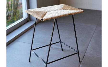 スツール ペーパーコードスツール IRON 広島県福山市/株式会社府中家具 インテリア 国産家具 スツール ナチュラル 椅子[BAGE004]