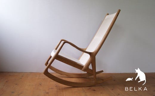 国産ナラ材 ロッキングチェア（bcr-1）≪出荷時期：受注後、約6カ月で出荷予定≫｜国産 ナラ材 ロッキングチェア チェア イス いす 椅子 長野県 塩尻市