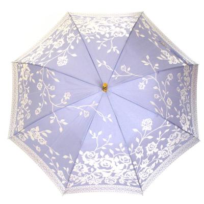 ふるさと納税 富士河口湖町 槙田商店【晴雨兼用】長傘  kirie バラ:ロイヤルパープル |  | 01