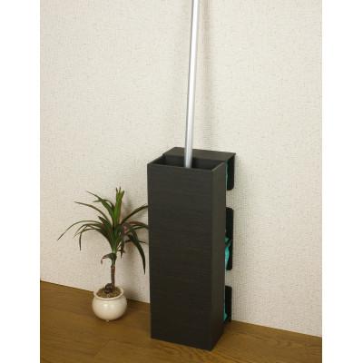 ふるさと納税 和歌山市 バスク フローリングワイパー スタンド ブラック 替用のシートを2つ収納できるおしゃれなスタンド |  | 01