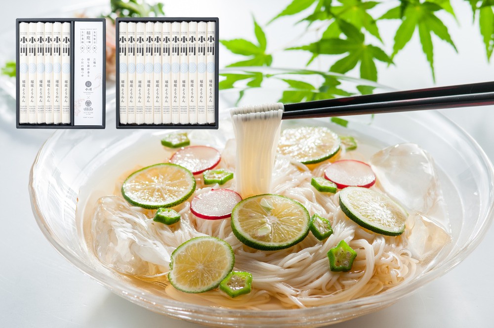 
                  小川の稲庭そうめん VST-30・VS-40セット【(株)稲庭うどん小川】[H3-05006]
                