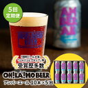 【ふるさと納税】【5回定期便】クラフトビール アンバーエール 10本セット オラホビール お酒 おしゃれ 地ビール ギフト 美味しい 国産 長野県東御市