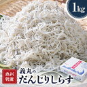 【ふるさと納税】義丸のだんじりしらす　1kg【配送不可地域：離島】【1043435】