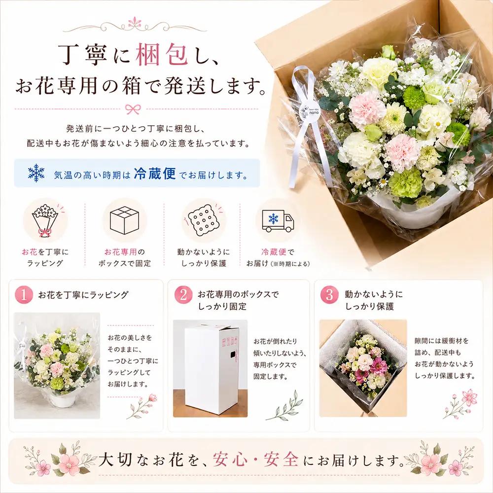 【指定日必須】 お供え フラワーアレンジメント【風】