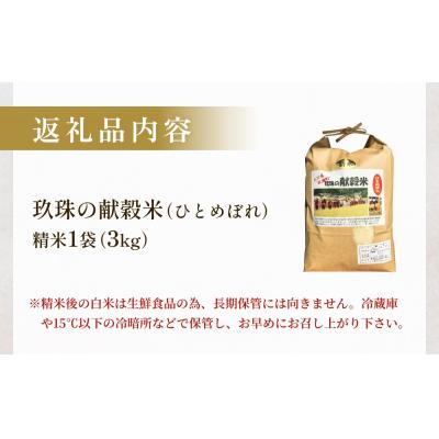 ふるさと納税 玖珠町 令和7年 玖珠の献穀米 3kg 米 ひとめぼれ 大分県 玖珠町 こめ お米 白米 |  | 02