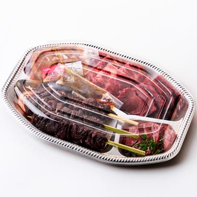 ふるさと納税 あきる野市 くじら焼肉三昧セット(バーベキューセット590g+ハラミ肉150g) |  | 01