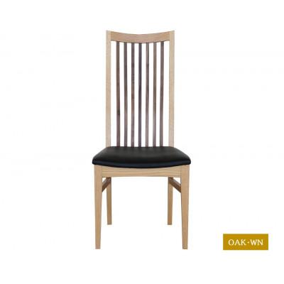 ふるさと納税 大川市 ダイニングチェア チェア イス 椅子 ハイバックチェア OAK・WN 国産