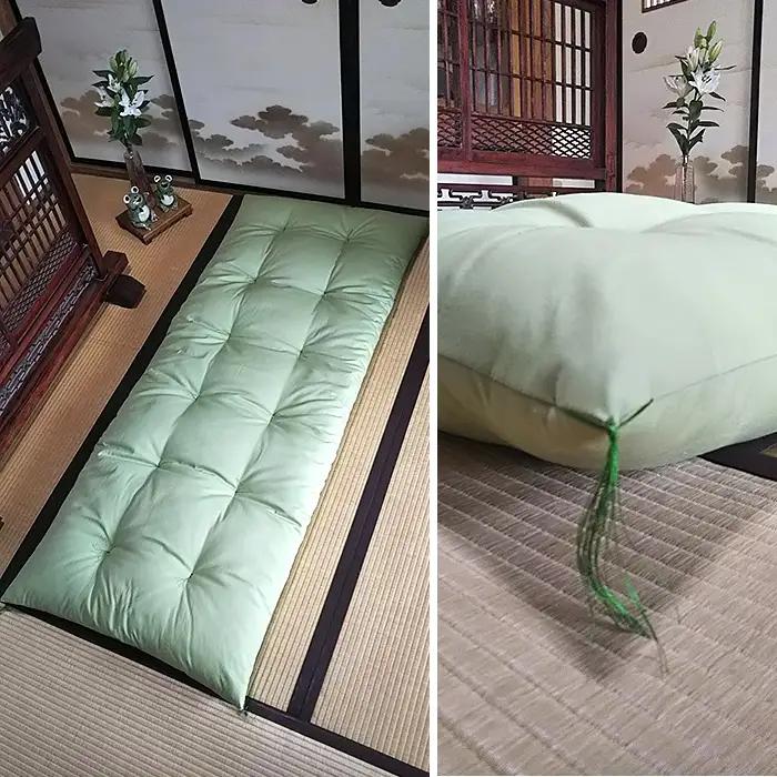 職人手作りの長座布団 （ 75cm × 180cm ）【 座布団 長座布団 布団 手作り 職人 クッション ソファ 】