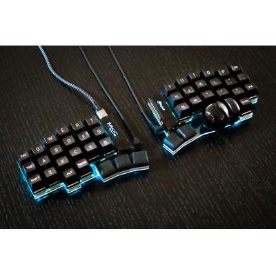 ふるさと納税 飛騨市 トラックボール付き40%左右分割キーボードキット Keyball44 黒 |  | 01