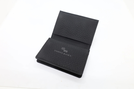 TAMIYARADEN /民谷螺鈿 Card Case 「NAMIMON」 matte black※プレゼントパッケージ