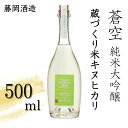 【ふるさと納税】【藤岡酒造】蒼空　蔵づくり米キヌヒカリ│京都 京都市 日本酒 お酒 酒 さけ 美味しい おいしい おすすめ 純米大吟醸酒 純米大吟醸