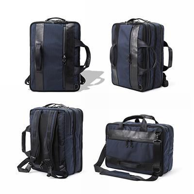 ふるさと納税 豊岡市 豊岡鞄　Urban Commuter 2x3WAY BRIEF PACK HA(ネイビー) |  | 01