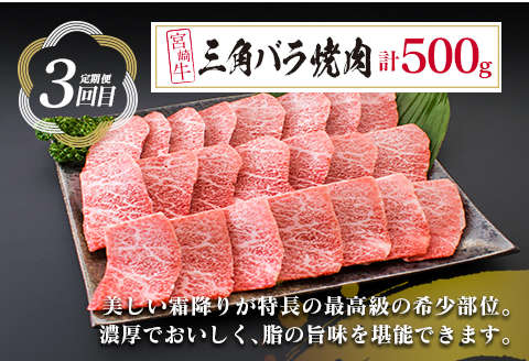 【令和8年2月から毎月配送】3か月定期便 月替わりで堪能!! 宮崎牛 イチオシ 焼肉 セット お楽しみ 定期便 粗挽き ウインナー 総重量2kg以上 ブランド牛 牛肉 黒毛和牛 国産 霜降り 赤身 人