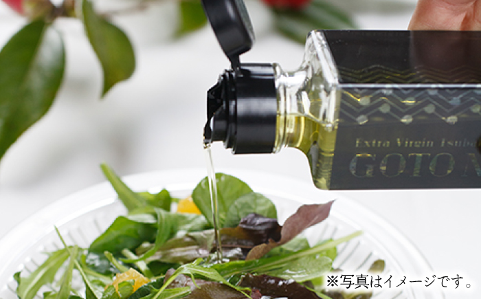 【ヘルシー！五島市の美味しい自然の恵み】食用椿油・五島うどん・塩のセット【椿乃】[PAM013]