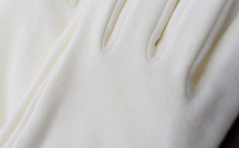 お子様の肌に優しいコットン綿手袋（3双） サイズ：3S