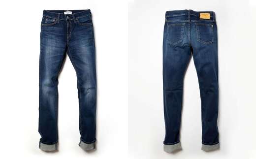 《26インチ：56.0cm》レディースストレッチジーンズ（ナチュラル加工のブルー）【ビッグジョン ストレッチジーンズ ジーンズ ワンウォッシュ 岡山県 倉敷市 おすすめ 人気】