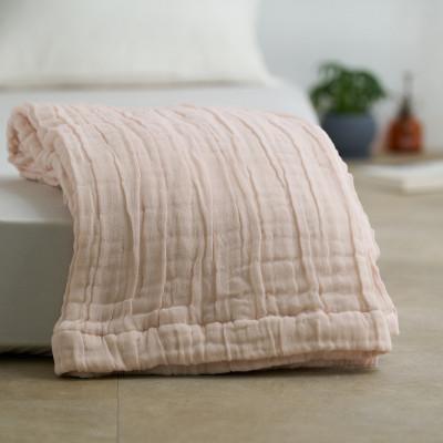 ふるさと納税 忠岡町 8重ガーゼケット　シフォン　軽量タイプ　綿100%　シングルサイズ　ピンク　日本製 |  | 01