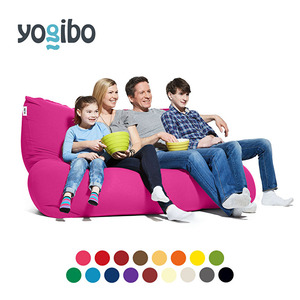 ヨギボー Yogibo Double ( ヨギボーダブル ) ビーズクッション ビーズ ソファ ソファー クッション インテリア 家具 ゲーム 椅子  イエロー