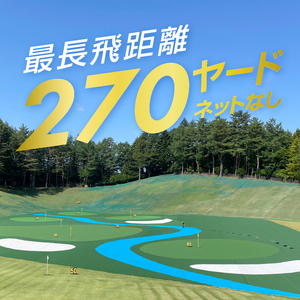 鐘山ゴルフセンター練習球券（1000球券）