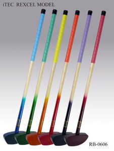 グラウンド・ゴルフクラブ RB-0606 ウイングモデルクラブ 84.5cm 右打左打兼用 iTEC REXCEL MODEL [ グラウンドゴルフ クラブ ] パープル