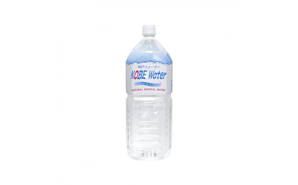 【3ヶ月定期便】神戸ウォーター　PET2L×12本(6本入り2ケース)