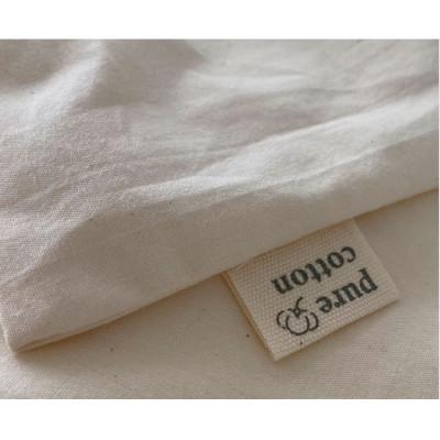 ふるさと納税 岸和田市 【ロングサイズ】自然のままのピュアコットンまくらカバー(43×120cm)キナリ　PUMC-L |  | 01