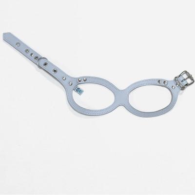 ふるさと納税 八潮市 メガネハーネス【SSサイズ】サムシングブルー(本革製) kazama premium