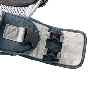 S106(チャコールグレー)　ミキハウス×ポグネー　ベビーキャリア（チャコールグレー）