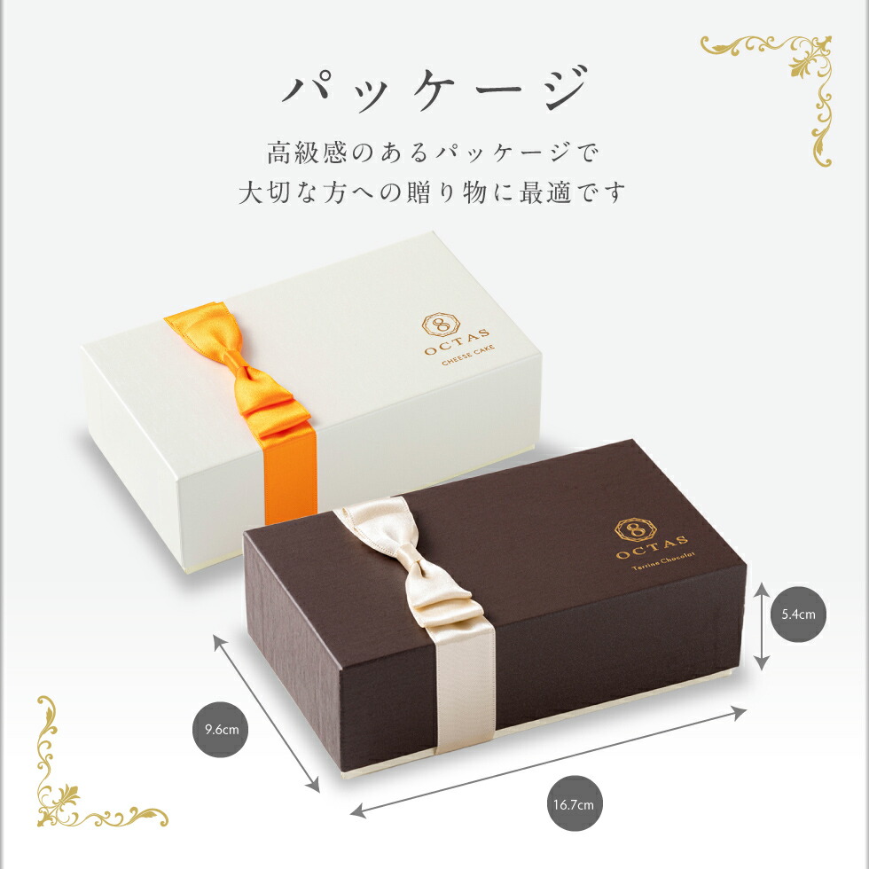 2029 オクタス テリーヌ ショコラ チーズケーキ 2種セット　KN021-029