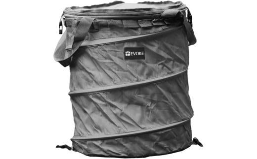 30-24_【EVOKE/イヴォーグ公式】MULTIBOX マルチボックス 60L 収納ボックス（グレー）｜ トラッシュボックス キャンプ ポップアップ ゴミ箱 おしゃれ 折りたたみ ポップアップトラッシュボックス 収納ボックス 収納ケース 大容量 防水 薪入れ MULTIBOX 60L 愛知県 岐阜県 名古屋 acct EVOKE