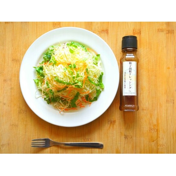 【国産天然柚子を使用した柚子胡椒ドレッシング】（標準サイズ200ml）24本セット 調味料 _イメージ3