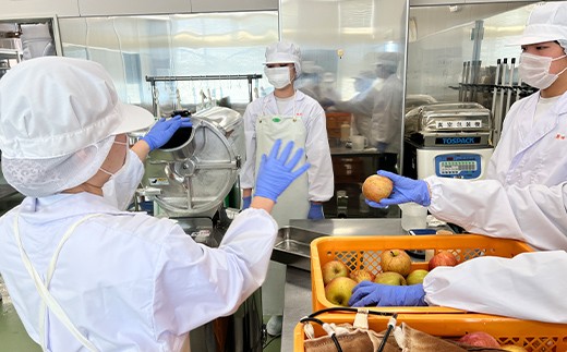 【高校生たちが作る手作りリンゴジュース】新庄神室産業高校オリジナル 山形県産リンゴジュース 2本セット F3S-2973