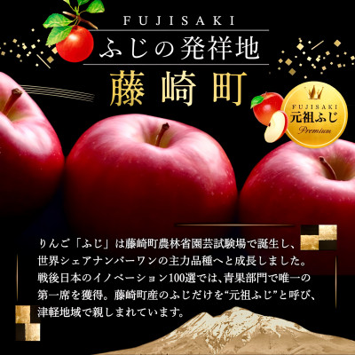 【2025年1月下旬～発送】葉とらずサンふじ 厳選小玉 約3kg ご家庭用 青森県産リンゴ 青森林檎