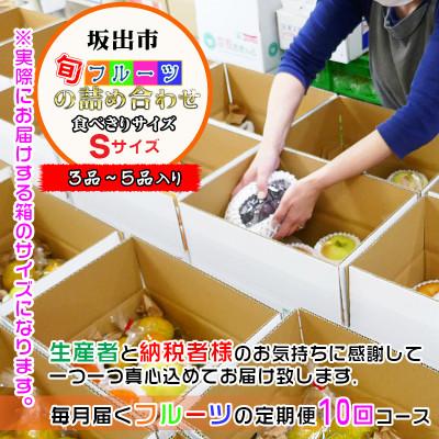 ふるさと納税 坂出市 【毎月定期便】産直あきんどのフルーツセットSサイズ 詰め合わせ ( 約3 〜 5品 )全10回 |  | 02