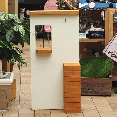 ふるさと納税 朝倉市 小窓付きフレンチ壁(ライトブラウン)