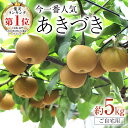 【ふるさと納税】【 ランキング 1位 獲得!! 】 今一番人気 『 あきづき 』 5kg ( 自家用 ) 2025年産 先行予約 フルーツ 果物 国産 日本産 梨 ナシ なし 和梨