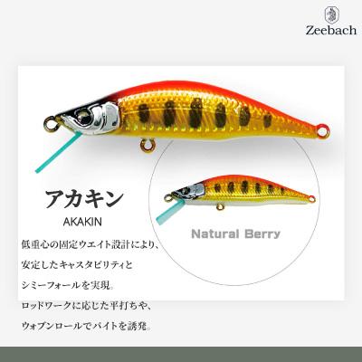 ふるさと納税 大館市 渓流用ミノーZeebach50Sアカキン |  | 01