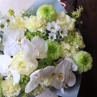 ふるさと納税 筑西市 【毎月定期便】仏花アレンジメント/LLサイズ〜花瓶不要!届いてそのまま飾れます全6回 |  | 02