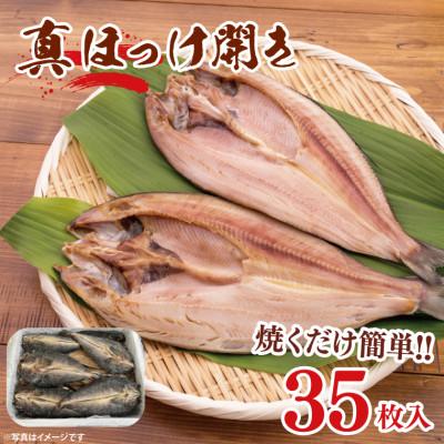 ふるさと納税 大洗町 真ほっけ開き　35枚入