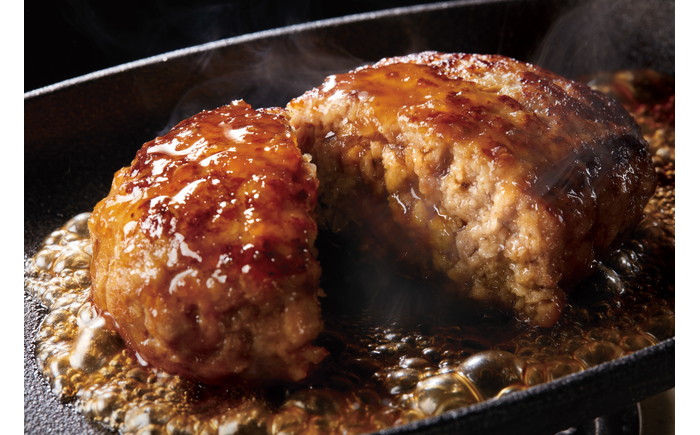 南島原手ごね ハンバーグ オリジナル ソース付き 150g×10個 / 南島原市 / はなぶさ [SCN039]