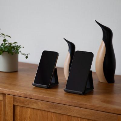 ふるさと納税 奥州市 スマホスタンド iPhone 17 Pro 対応 チャコールグレー バンドシー [AR169] |  | 02