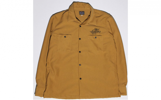 GONZO SURF　ツイーディーコーデュロイシャツ　カラー：キャメル　M