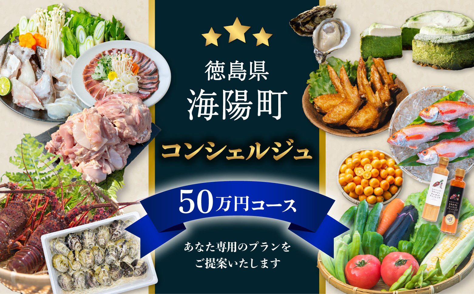 
海陽町ふるさと納税コンシェルジュサービス＜寄附金額50万円コース＞
