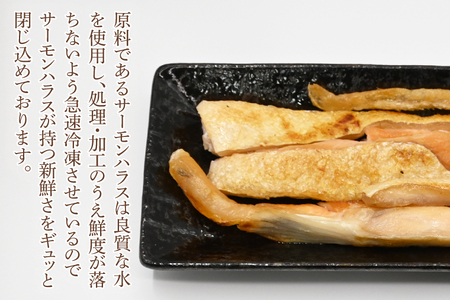 サーモン ハラス 3kg (200ｇ×15p) アトランティックサーモン 鮭 鮭はらす 干物 ひもの 大洗町 焼魚 焼き魚 魚 魚介 海鮮 海産物 冷凍 工場直送 おかず おつまみ_DN007