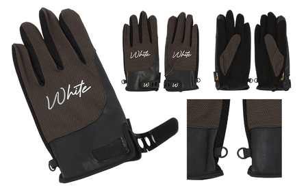 東かがわ市からお届けする【アウトドア・メンズ手袋】White-SS05 ブルー