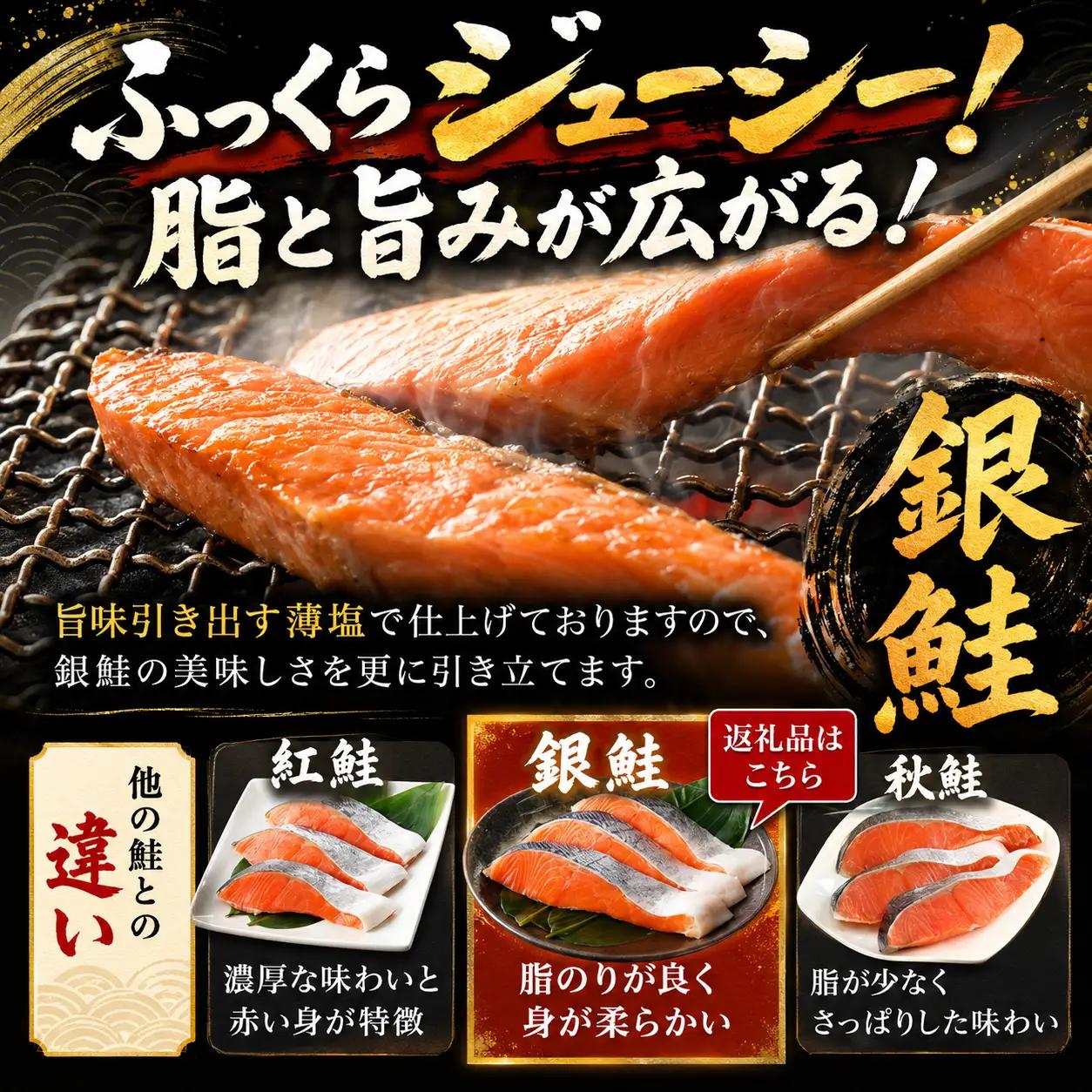 【 訳あり 】 銀鮭 切り身 1kg 鮭