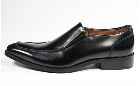 ビジネスシューズ　幅広　AS 581 BL【ブラック】 ファッション ファッション小物 靴 日本製 社会人 メンズ 男性用 紳士靴 牛革 ロングノーズ スタイリッシュ  25.5cm