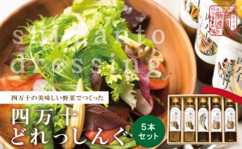 四万十どれっしんぐ５本セット R5-100