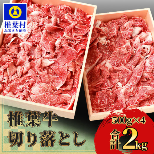 宮崎県産 椎葉牛 切り落とし【2kg】